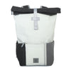 white, anthracite tarpaulin, grey, blue zipper