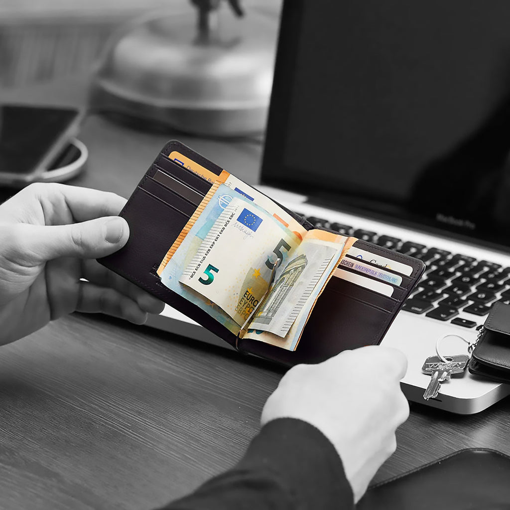 Arizona RFID Dollarclip mit Münzfach 8CS