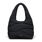 Wavy Puffer Shoulder Bag