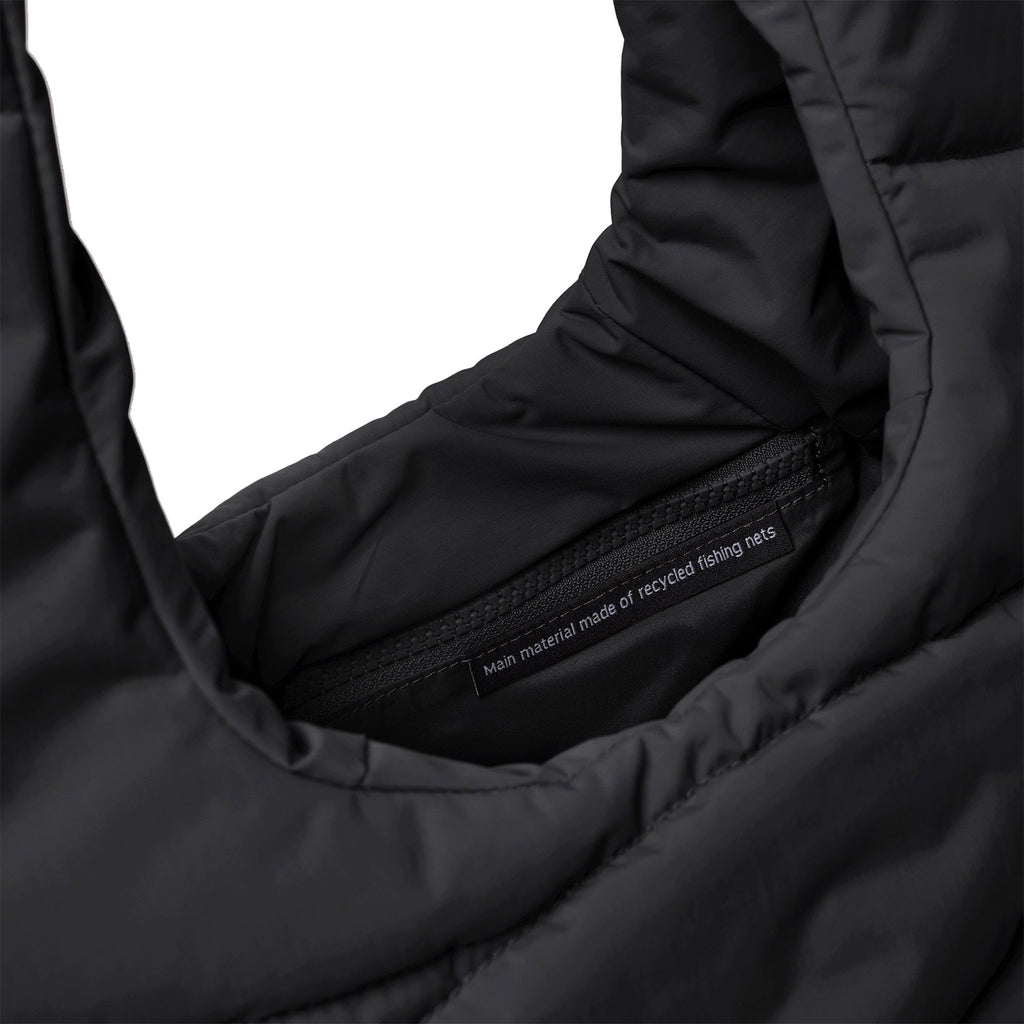 Wavy Puffer Shoulder Bag