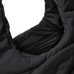 Wavy Puffer Shoulder Bag