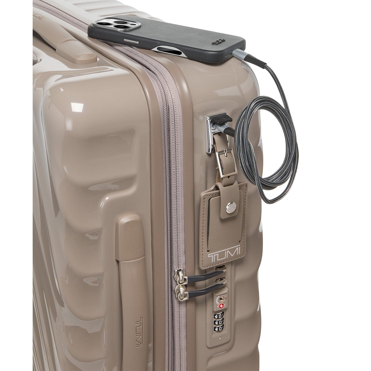 19 Degree Continental Expandable 4 Wheel Carry-On