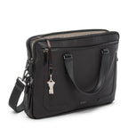 Tumi Harrison Leather Sycamore Slim Brief