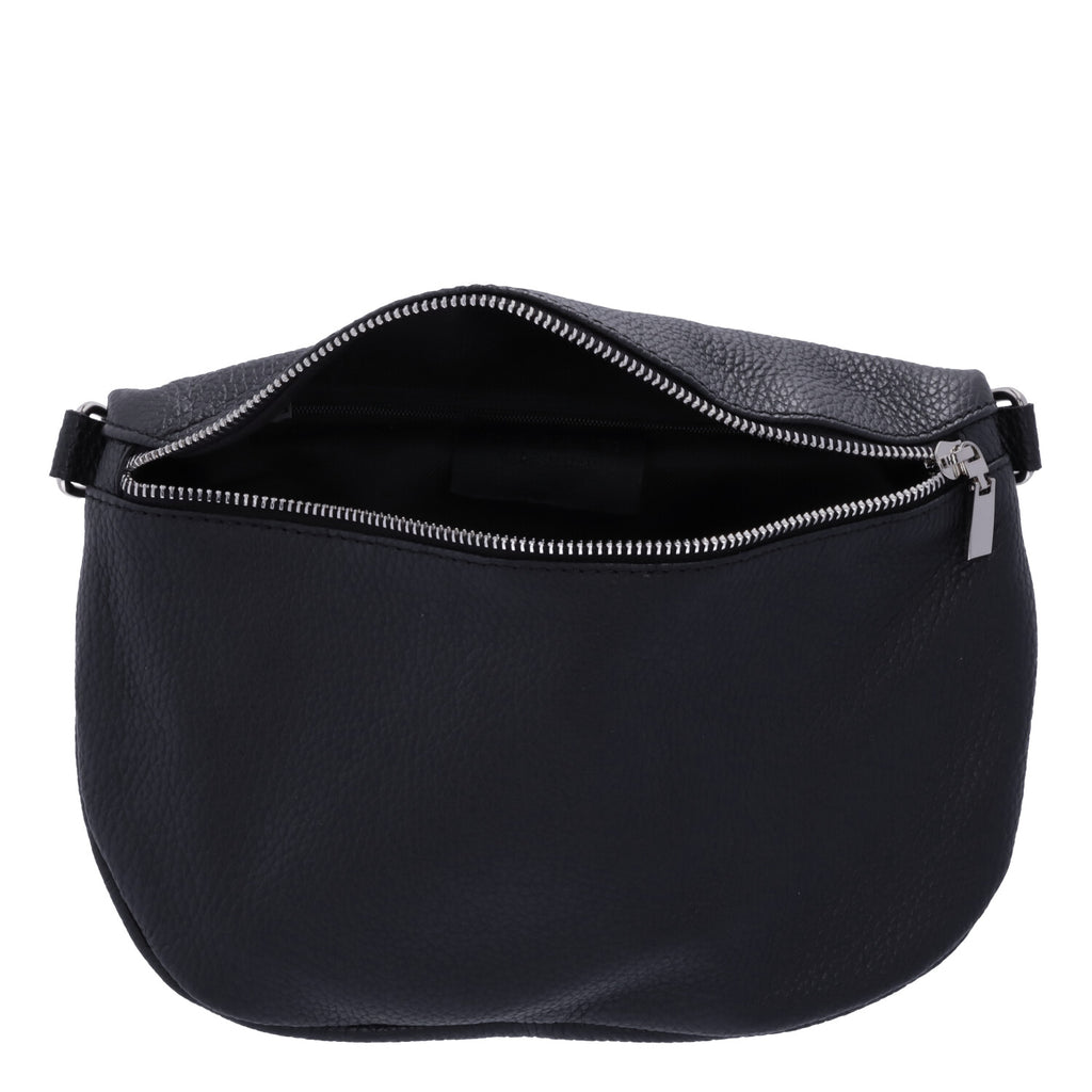 Crossbody Leder mit Gurt L