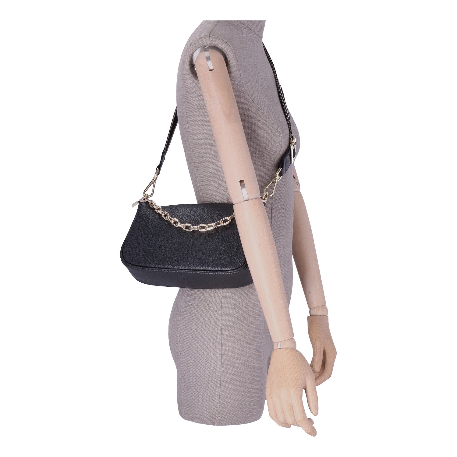 RV-Tasche Leder mit Kette