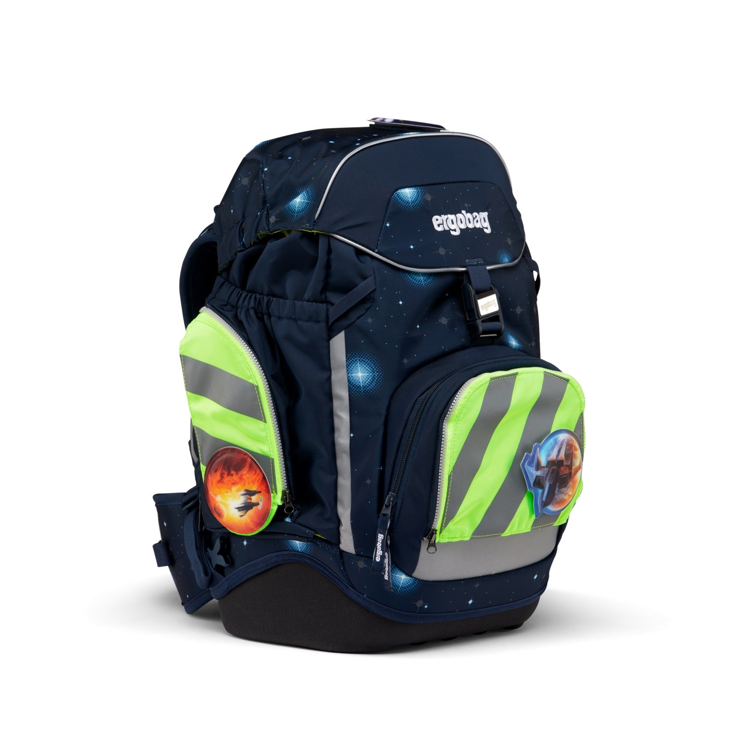 Fluo Zip-Set mit Reflektorstreifen