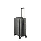 Lieblingstasche Air Base 4-wheel expandable carry-on trolley in dark grey with a telescopic handle and TSA lock