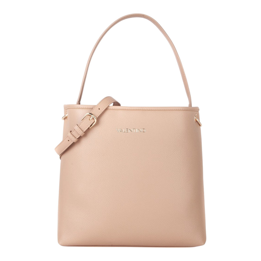 Lieblingstasche Brixton hobo bag in beige pebbled leather with adjustable strap and gold buckle.