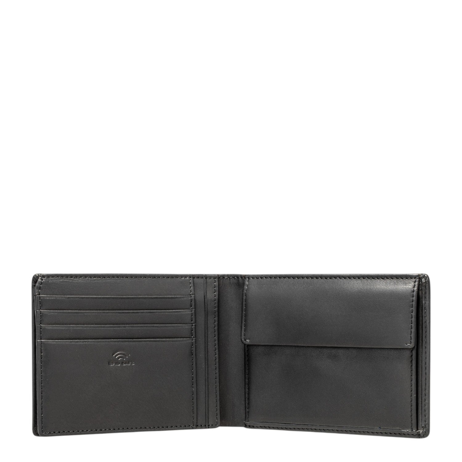 Lieblingstasche Birkheim Galbert Billfold MH7 black leather bi-fold wallet with coin pocket and card slots.