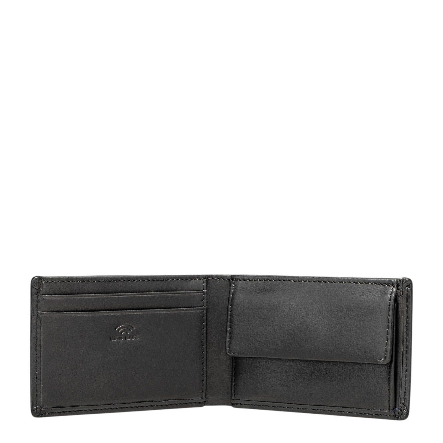 Lieblingstasche Birkheim Gerno Billfold SH2 black leather wallet with coin pocket and card slots.