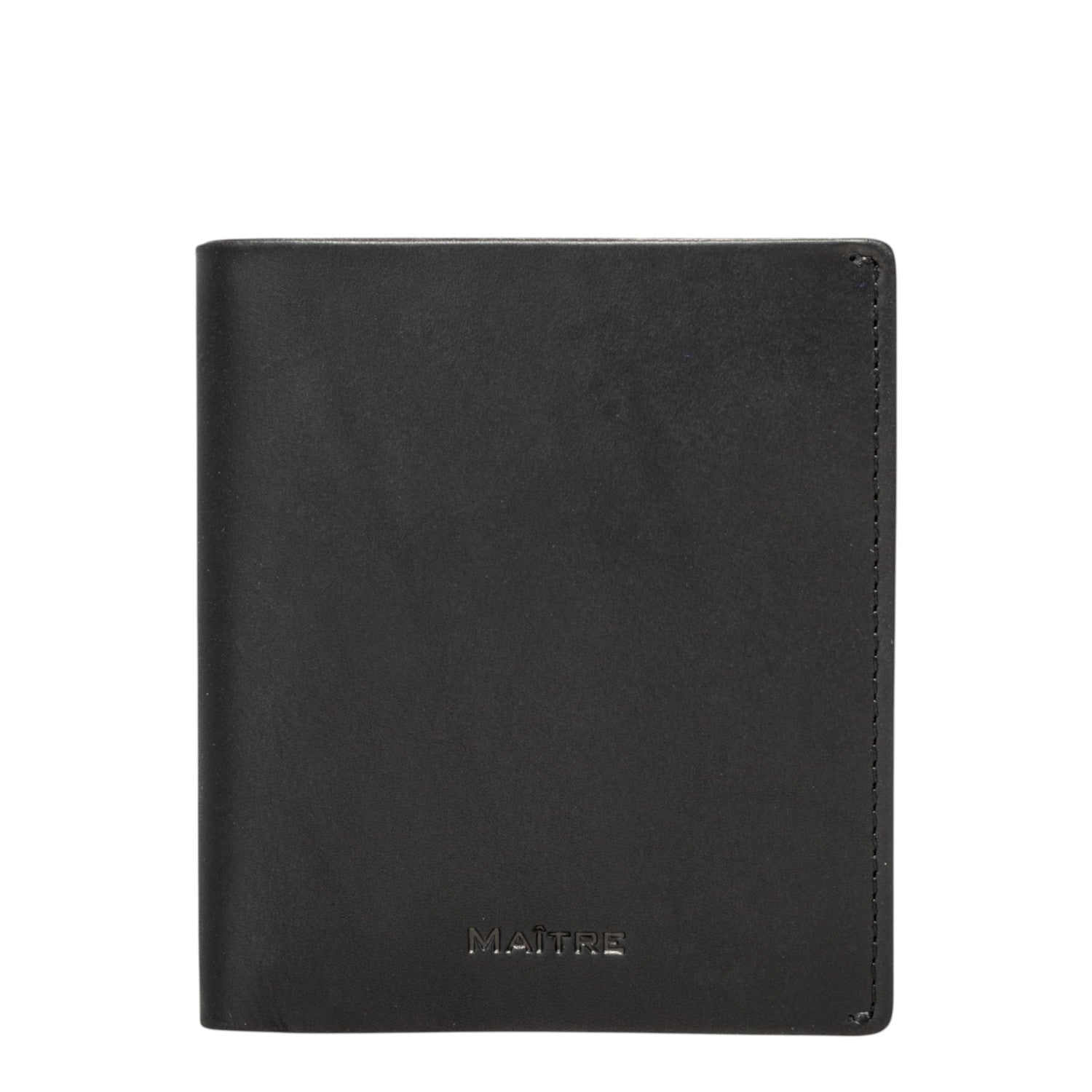 Lieblingstasche Birkheim Habert Billfold SV3 black leather bifold wallet with embossed logo.