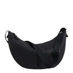 Lieblingstasche black Moon Bag Large crossbody bag made of soft, sustainable material with adjustable strap.
