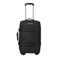 Lieblingstasche BOLONIA S black soft-shell rolling travel bag with telescopic handle and two wheels.