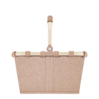 Lieblingstasche Carrybag XS shopping basket in a neutral beige fabric with a sturdy light-colored handle