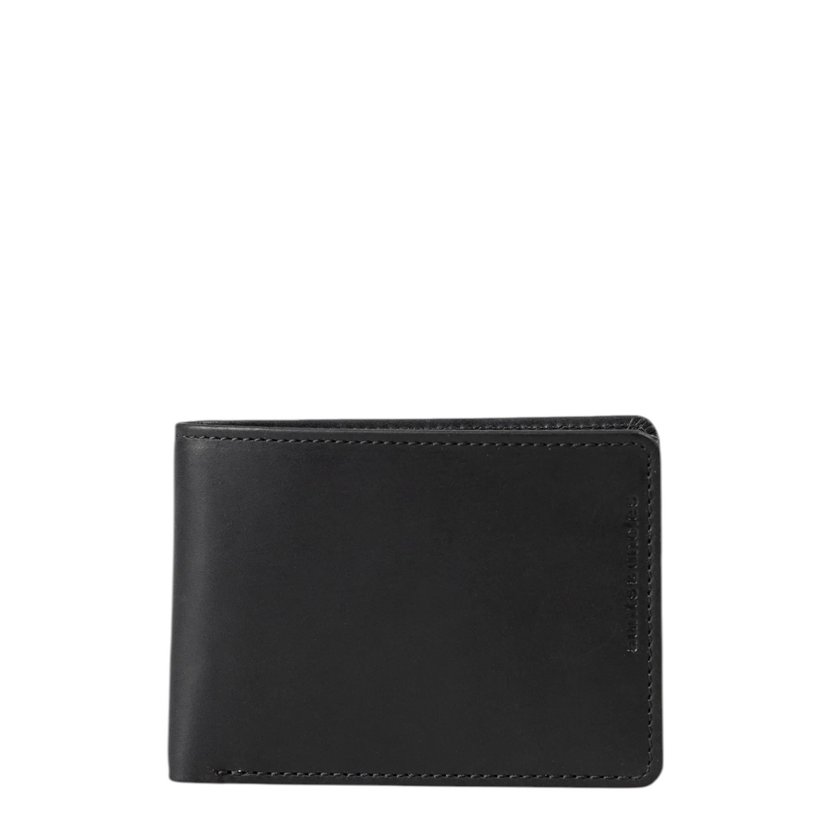 Lieblingstasche Craig black leather bi-fold wallet with minimalist design