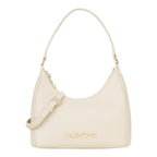 Lieblingstasche Aury Re cream leather hobo bag with gold hardware and adjustable strap.