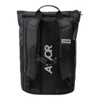Lieblingstasche Day Pack FLX black backpack with padded shoulder straps and adjustable chest buckle