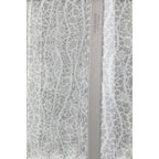 Lieblingstasche Lascana Edition 4W Trolley S, grey patterned hard-shell suitcase with textured silver trim.