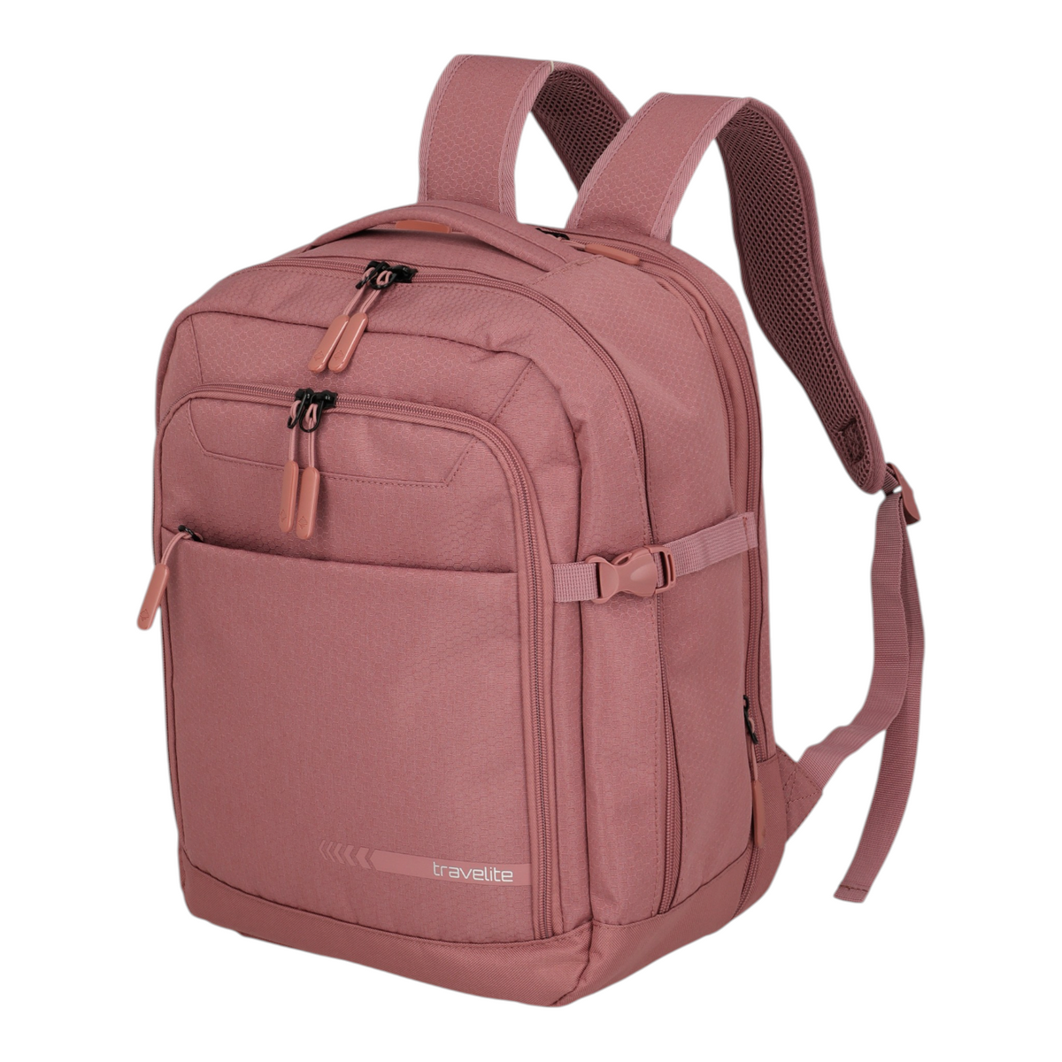 Lieblingstasche Kick Off Cabin Rucksack in dusty rose with multiple compartments and adjustable padded straps