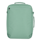 Lieblingstasche Kick Off sage green carry-on rucksack with a minimalist design and top handle