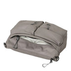 Lieblingstasche Mogami RE lite grey crossbody bag with multiple front pockets and secure zipper closure