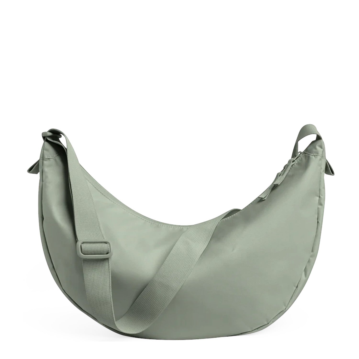 Lieblingstasche GOT BAG Moon Bag Large in sage green with an adjustable crossbody strap and crescent shape