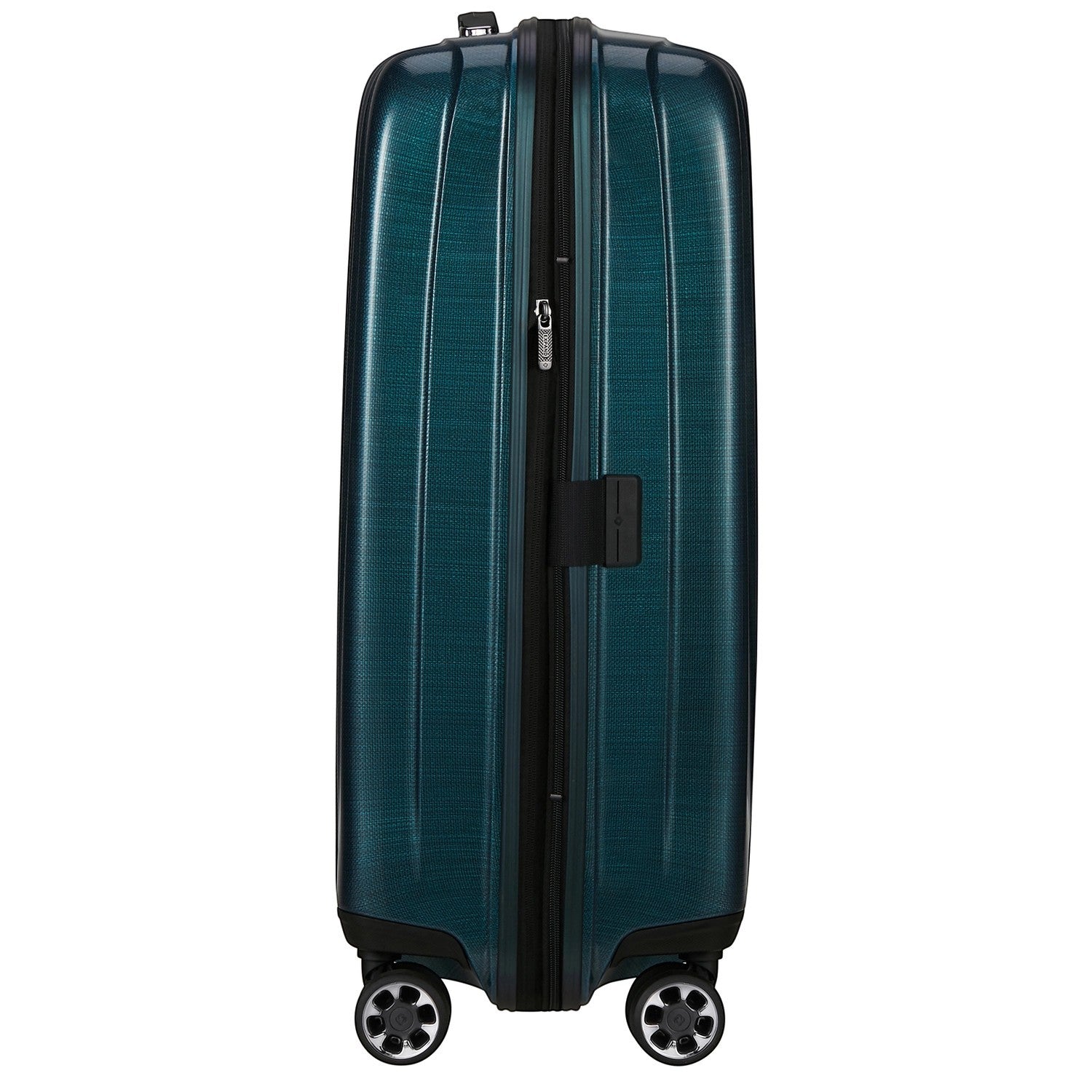 Lieblingstasche NEXIS Spinner 70/26 Exp suitcase in dark teal with a textured hard shell and four spinner wheels