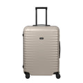 Lieblingstasche OVERSEAS 4w medium beige hardshell trolley suitcase with four wheels and telescopic handle