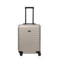 Lieblingstasche OVERSEAS 4w Trolley S20 in beige with a hard shell, telescopic handle, and four spinner wheels.
