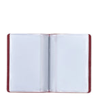 Lieblingstasche red leather RFID card holder with 10 slots