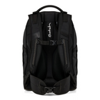 Lieblingstasche satch Pack school backpack in black with adjustable straps, hip belt, and breathable back padding.