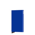 Lieblingstasche Secrid blue aluminium card protector with RFID protection and quick-access card mechanism