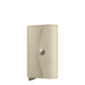 Lieblingstasche Secrid Envelope Original wallet in beige leather with a secure snap button closure