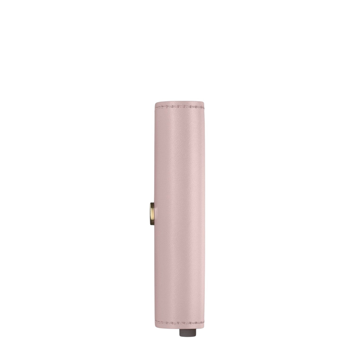Lieblingstasche Secrid Envelope wallet in soft pink leather with a side view showing the snap button closure