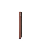 Lieblingstasche Secrid Cardprotector for MagSafe in metallic brown with slim aluminum design and magnetic attachment