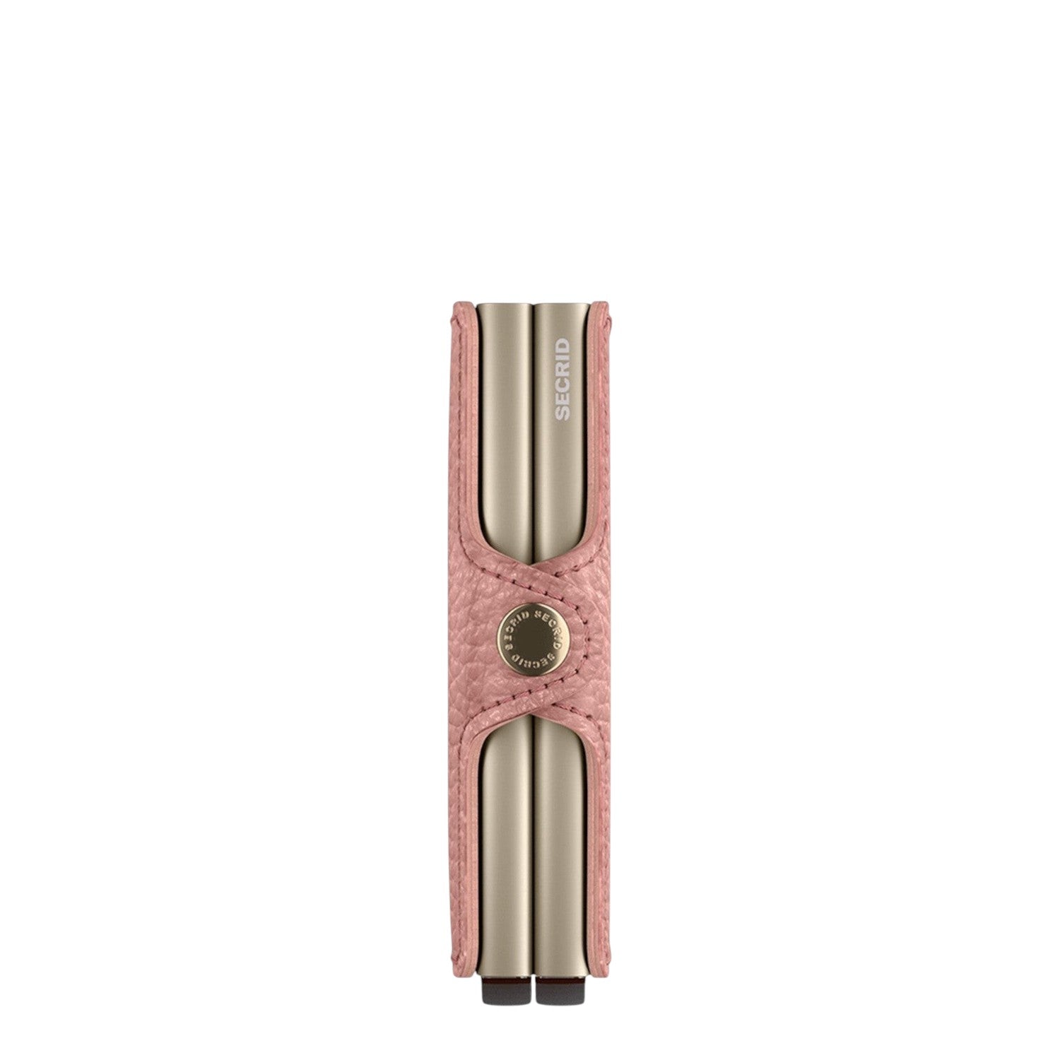 Lieblingstasche Secrid Twinwallet Pebble in dusty pink leather with two integrated RFID-protected card holders