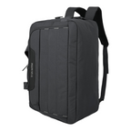 Lieblingstasche Skaii black weekender rucksack with durable fabric and side carry handle