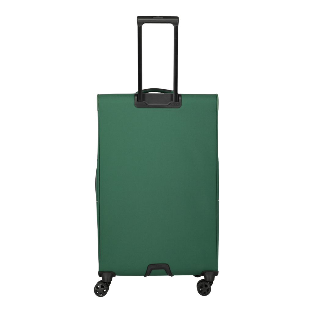 Lieblingstasche Skaii large green expandable 4-wheel trolley suitcase with telescopic handle