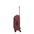 Lieblingstasche Skaii Trolley 4W S in burgundy with four wheels, telescopic handle, and integrated TSA lock