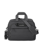 Lieblingstasche Skaii Weekender travel bag in dark grey with top handles, shoulder strap, and front zip pocket