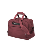 Lieblingstasche Skaii Weekender travel bag in dark red with top handles and a detachable shoulder strap