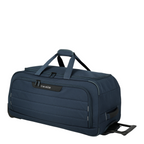 Lieblingstasche Skaii Wheeled Duffle M in dark blue with telescopic handle and durable fabric construction