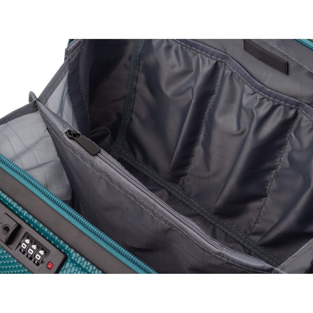 Lieblingstasche Stratosphere Beautycase teal luggage with TSA lock and internal zippered pockets