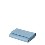 Lieblingstasche Thyme light blue leather wallet with a flap closure and minimalist design
