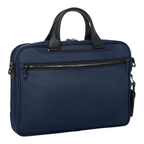 Lieblingstasche Tumi Alpha medium 15-inch navy blue ballistic nylon briefcase with black leather top handles