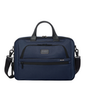 Lieblingstasche Tumi Alpha medium 15-inch navy blue ballistic nylon briefcase with leather handles and shoulder strap