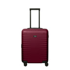 Lieblingstasche UPGRADE 4w Trolley S20 in dark red with a hard shell, telescopic handle, and four spinner wheels.