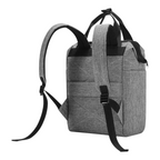 Lieblingstasche Allrounder R grey insulated backpack with adjustable shoulder straps and top carry handles