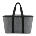 Lieblingstasche reisenthel grey insulated cooler bag with black handles and zipper closure for picnics and travel