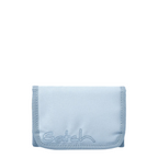 Lieblingstasche Skandi Edition light blue wallet with embroidered Satch logo and durable fabric construction